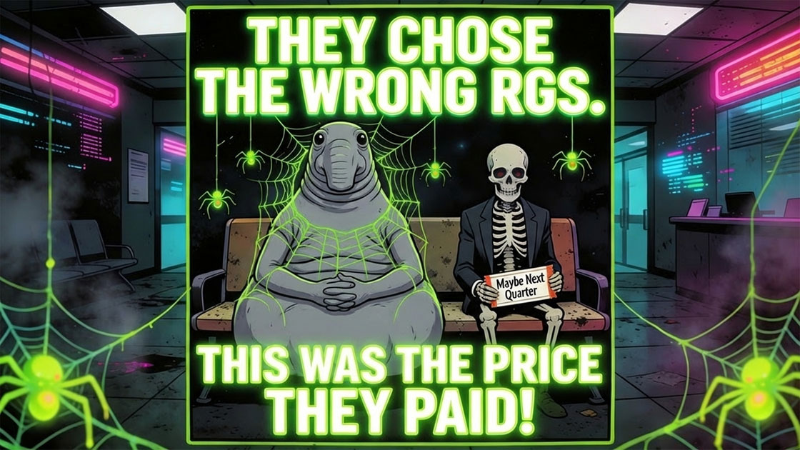 They chose the wrong RGS. THIS was THE PRICE they paid!