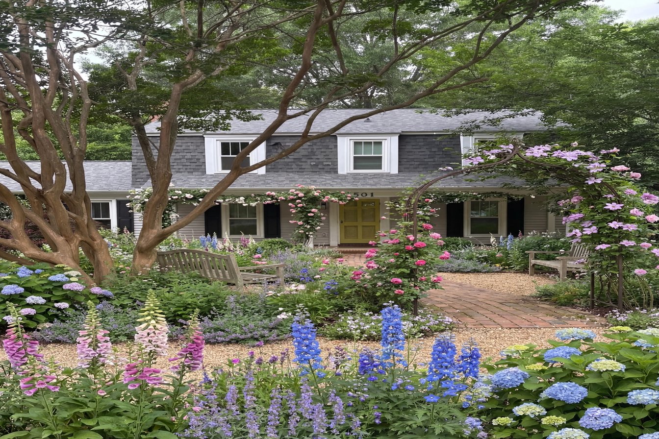English Cottage Garden transformation