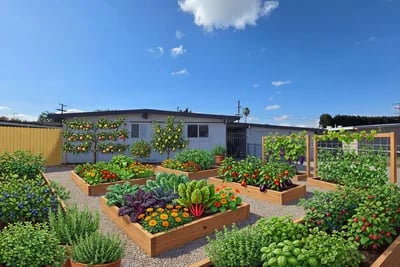 Any Cheap Ways To Improve Front Yard transformed to Edible Landscape style