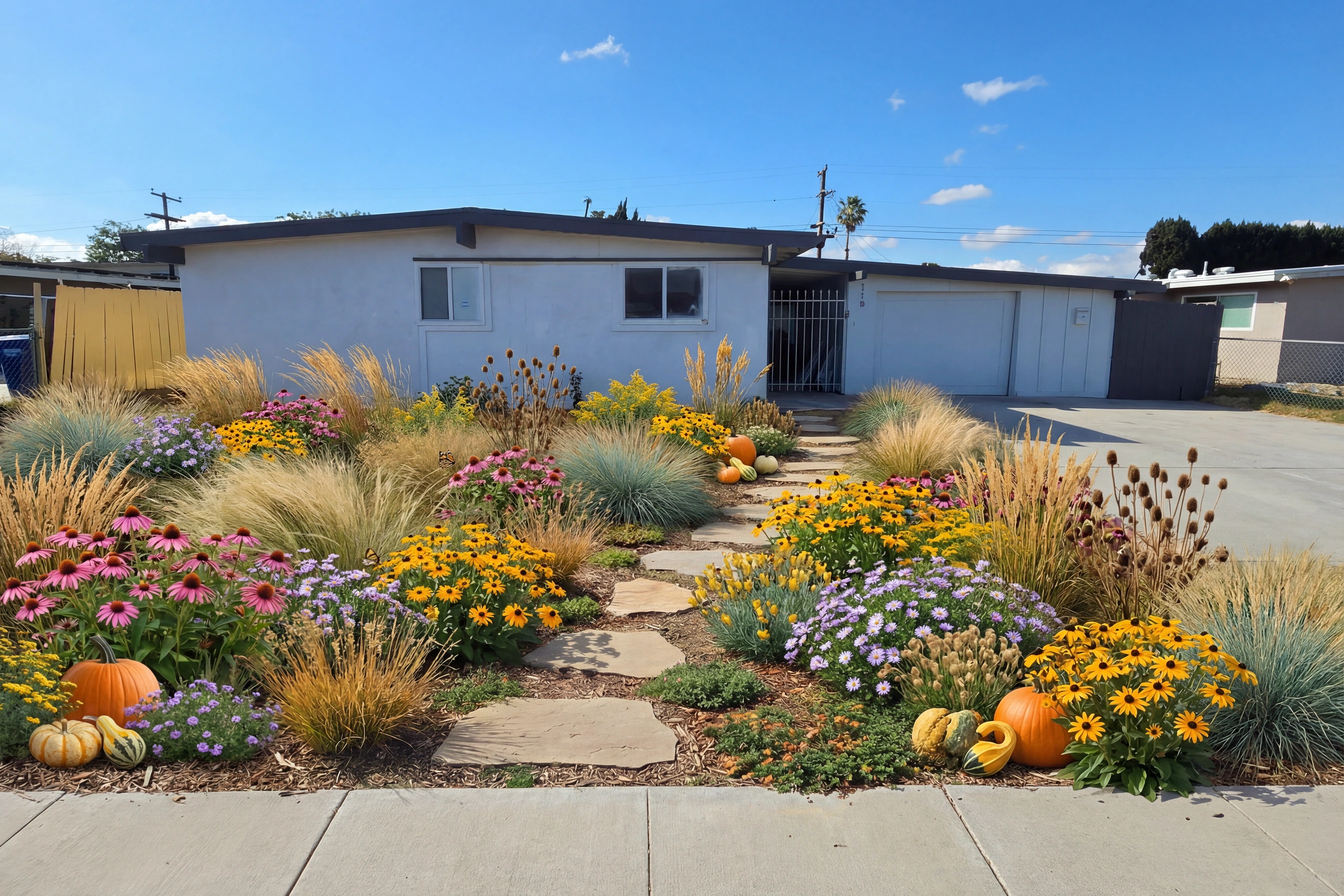 Prairie Style Garden transformation
