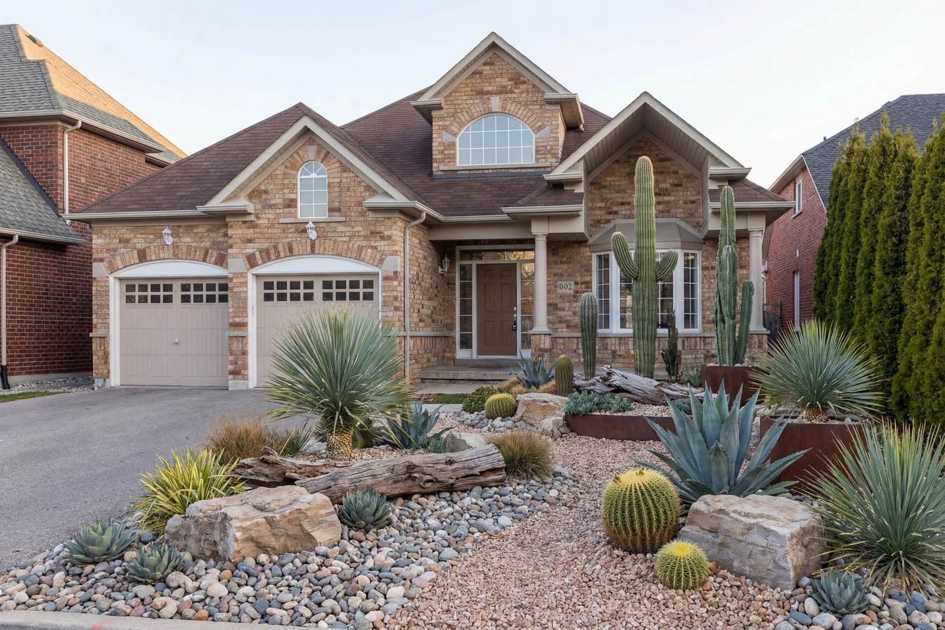 Desert Xeriscape transformation