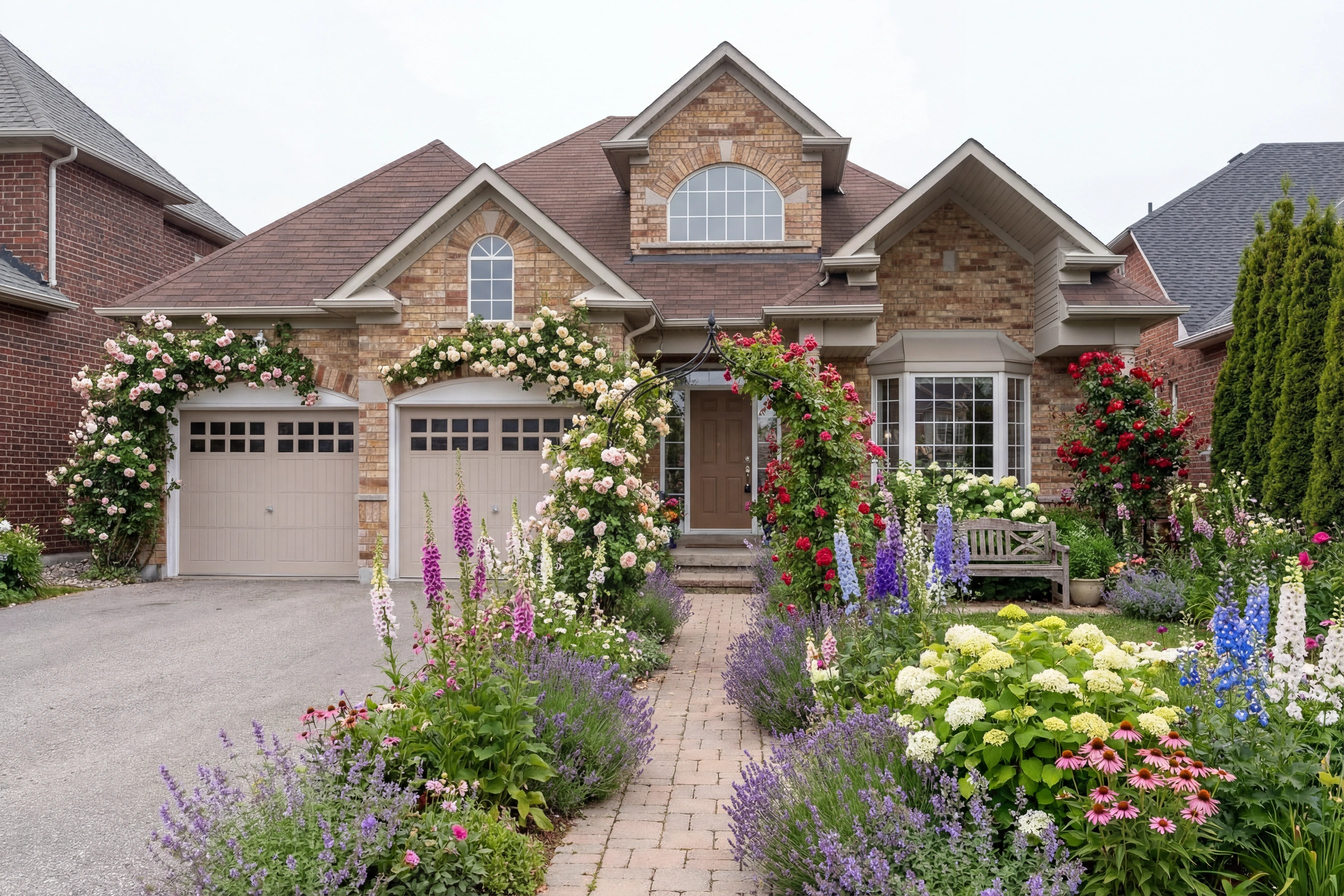 English Cottage Garden transformation