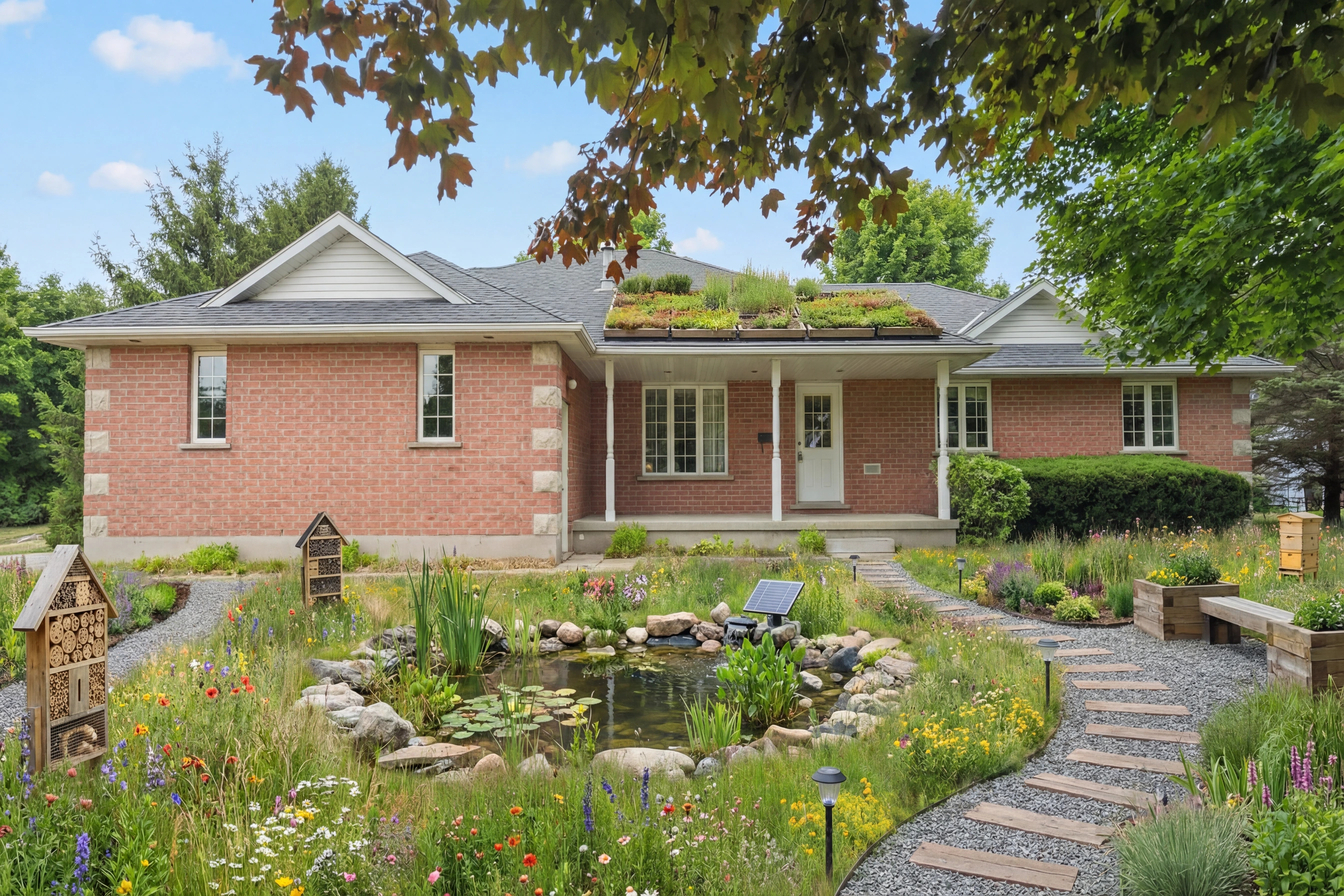 Modern Eco-Garden transformation