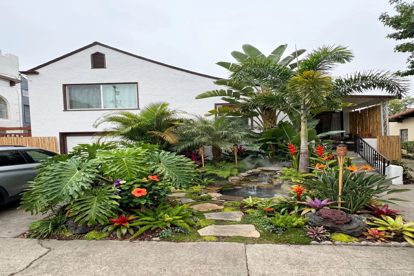 Tropical Paradise transformation