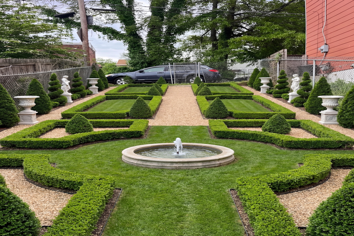French Formal Garden transformation