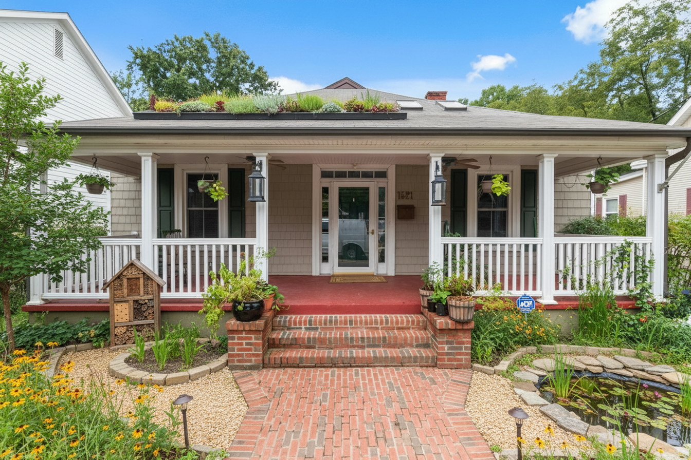 Modern Eco-Garden transformation