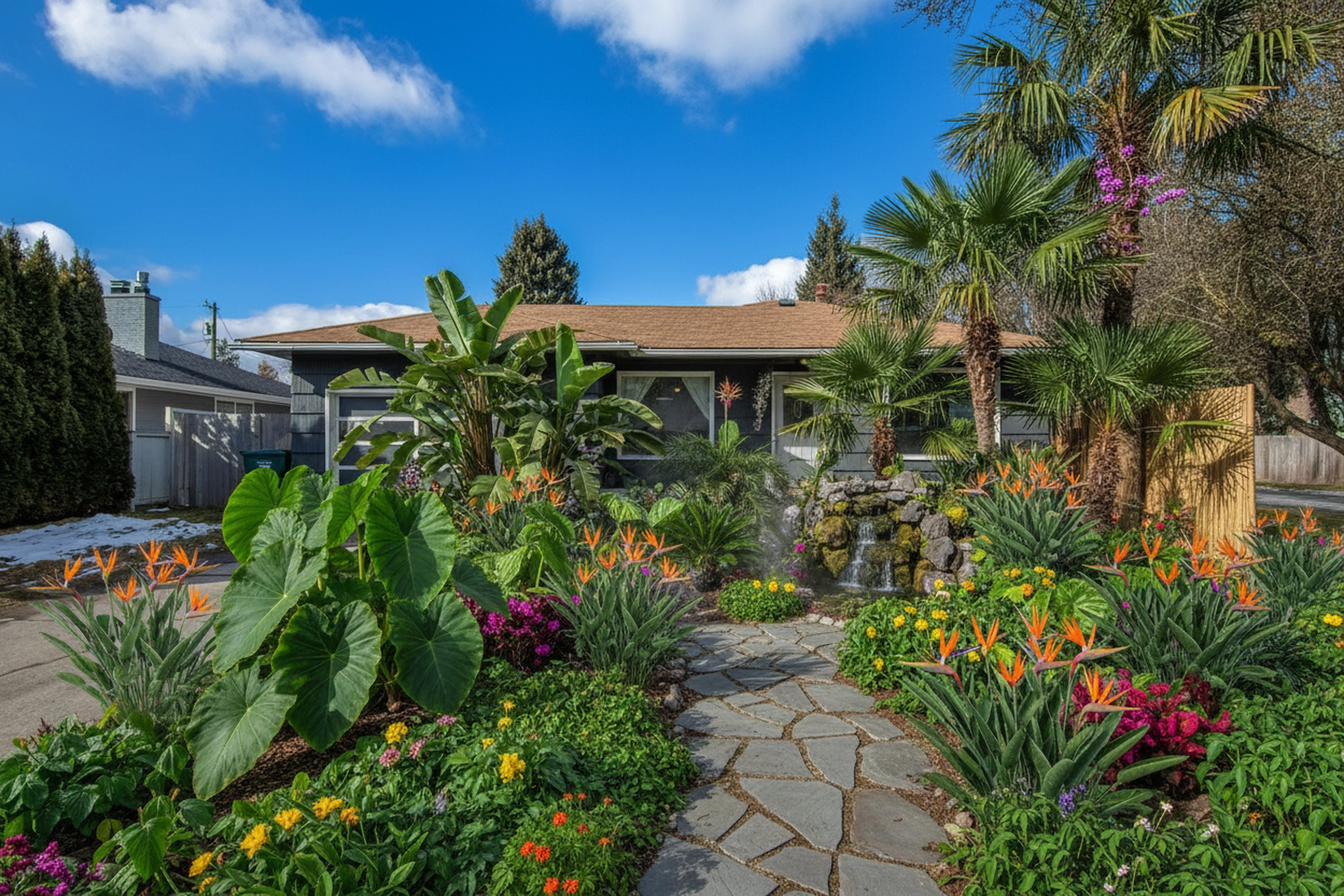 Tropical Paradise transformation