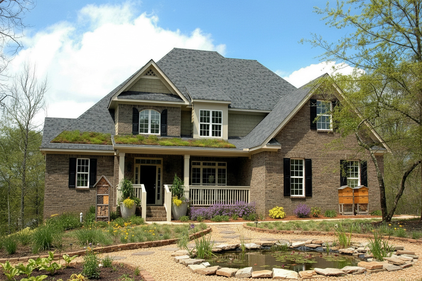 Modern Eco-Garden transformation