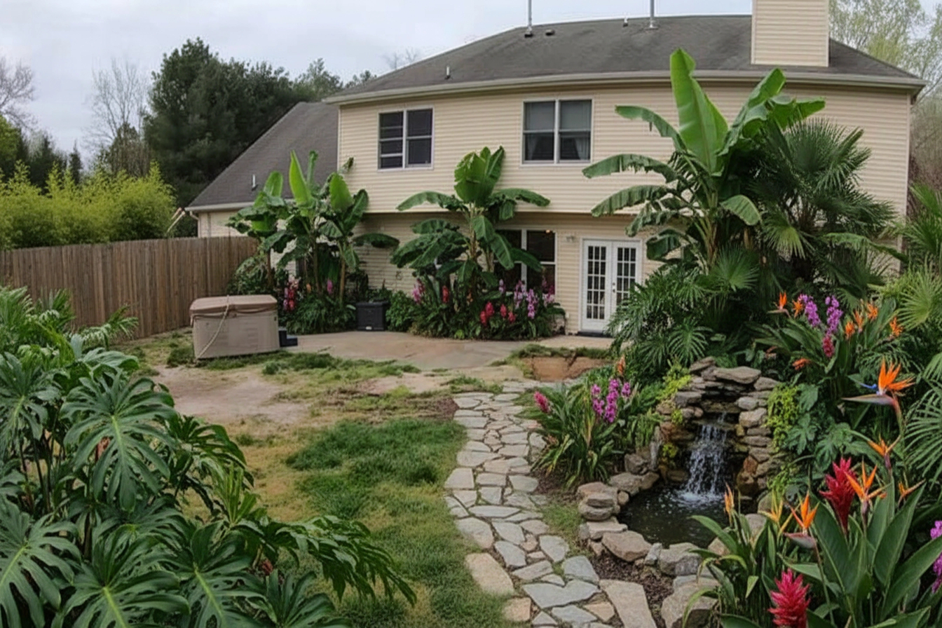 Tropical Paradise transformation