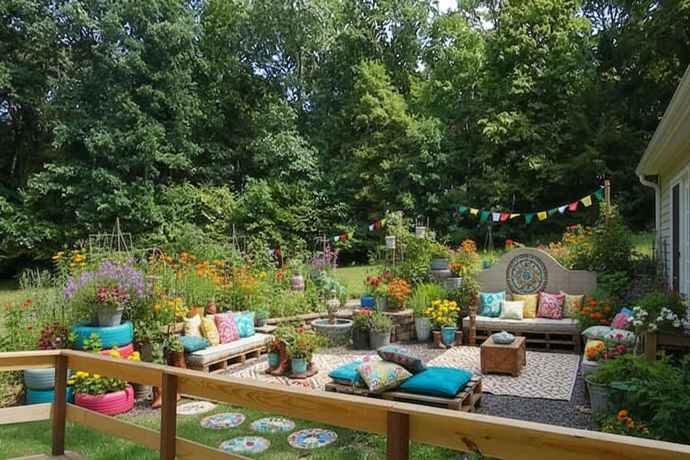 Bohemian Eclectic transformation