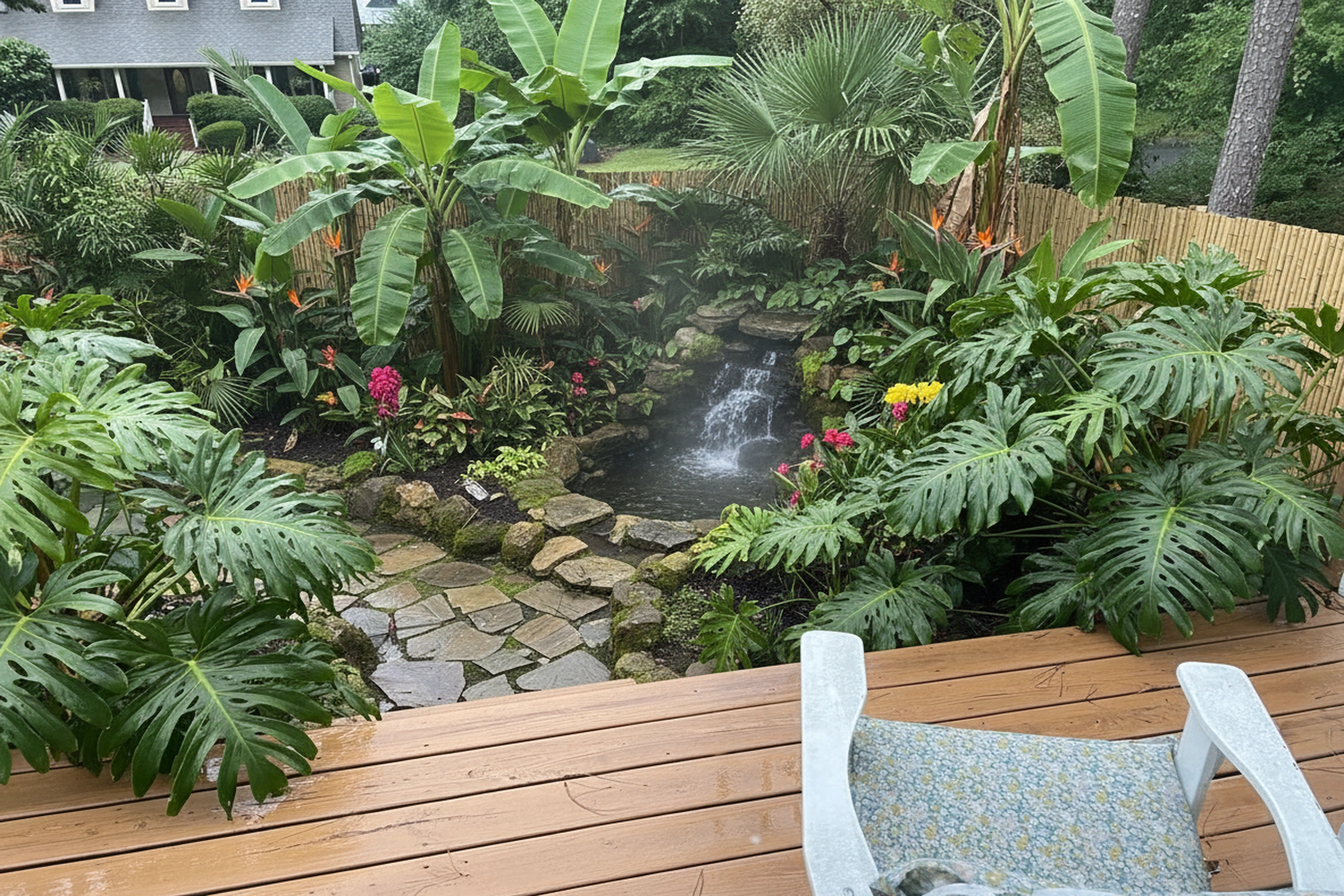 Tropical Paradise transformation