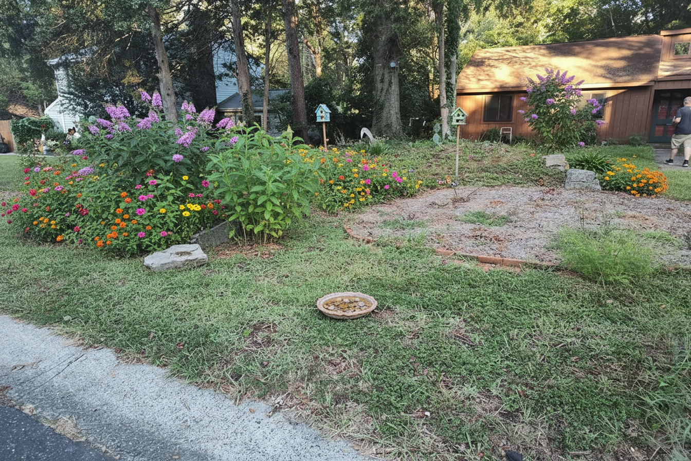 Butterfly Garden transformation