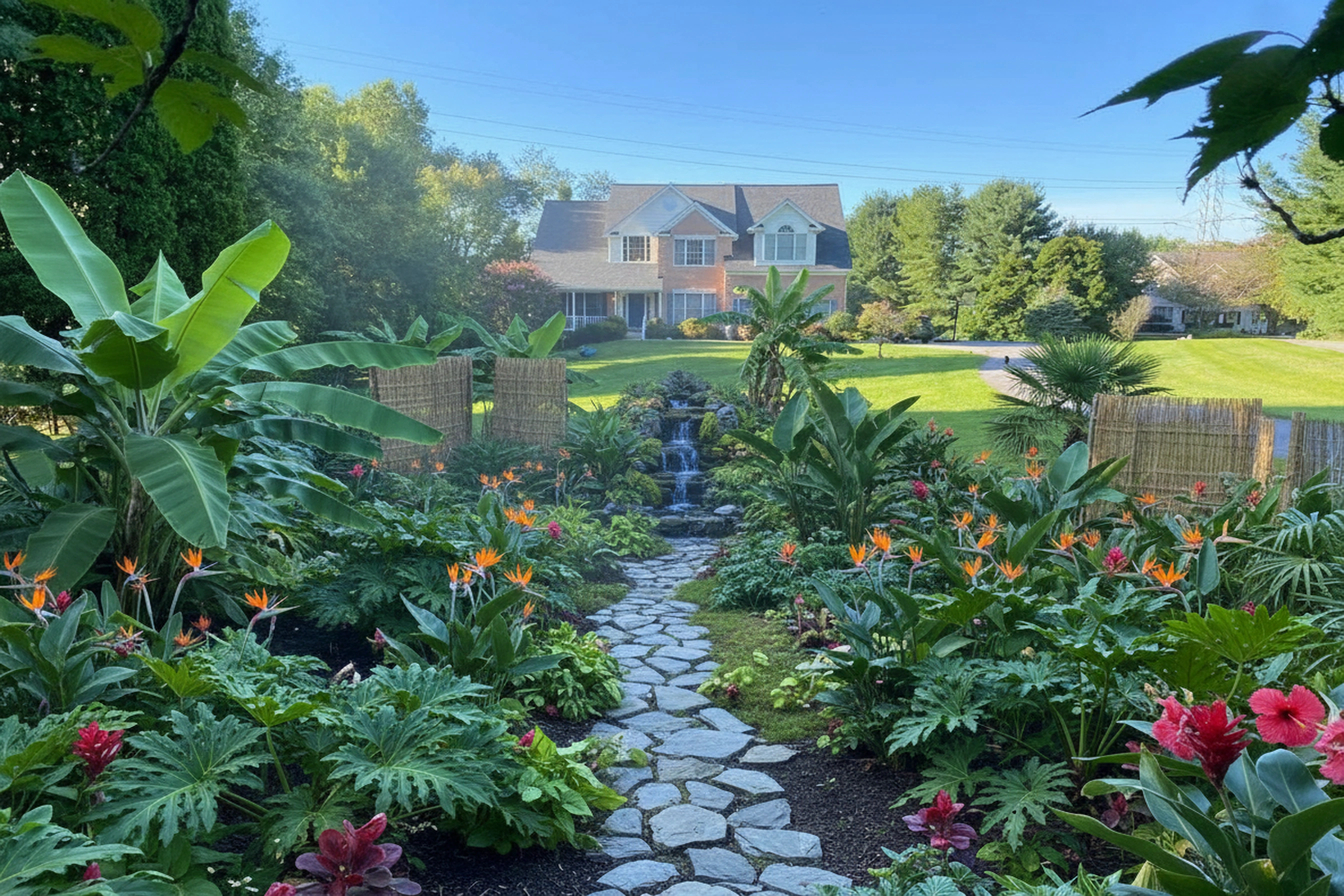 Tropical Paradise transformation