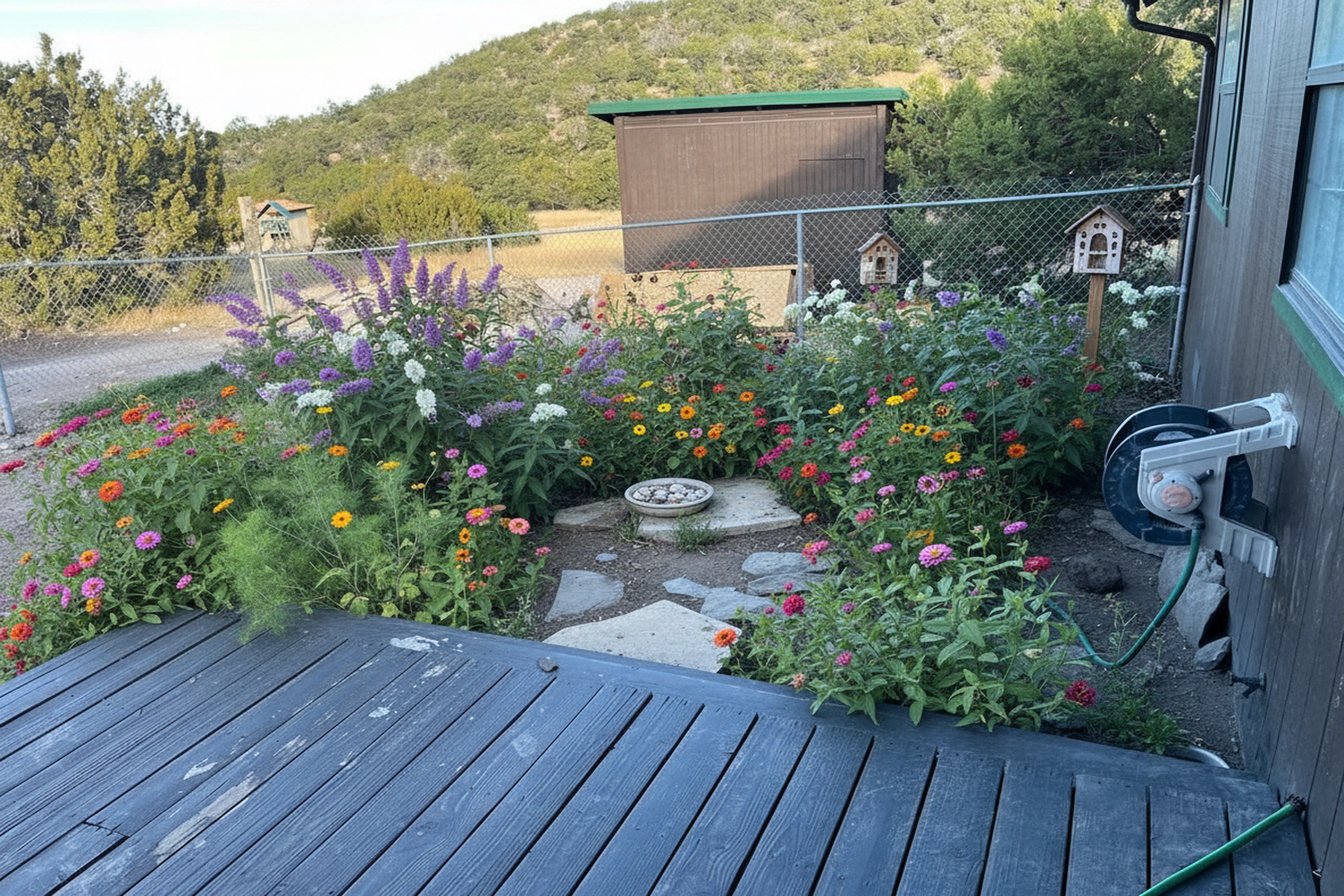 Butterfly Garden transformation