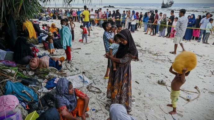 Rohingya refugees