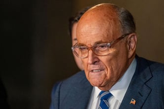 Rudy Giuliani Appears in Manhattan federal court