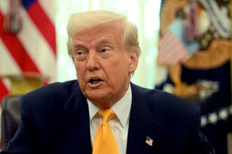 President Donald Trump speaks from the Oval Office of the White House in Washington, DC, on March 7, 2025. By Shutterstock.com - Jimwatson