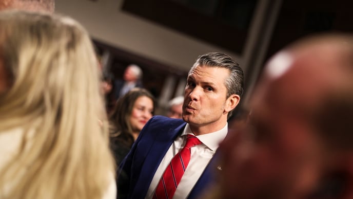 WASHINGTON - January 14, 2025. Pete Hegseth, Secretary of Defense, testifies before the Senate Armed Services Committee. By Shutterstock.com - Joshua Sukoff