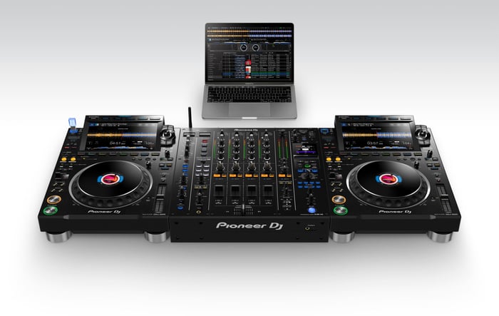Pioneer DJ DJM-A9 4-channel professional DJ mixer - Kaleidoscope