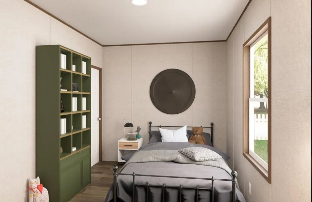 Second bedroom in The Dogwood by TRU Homes for sale in Colorado