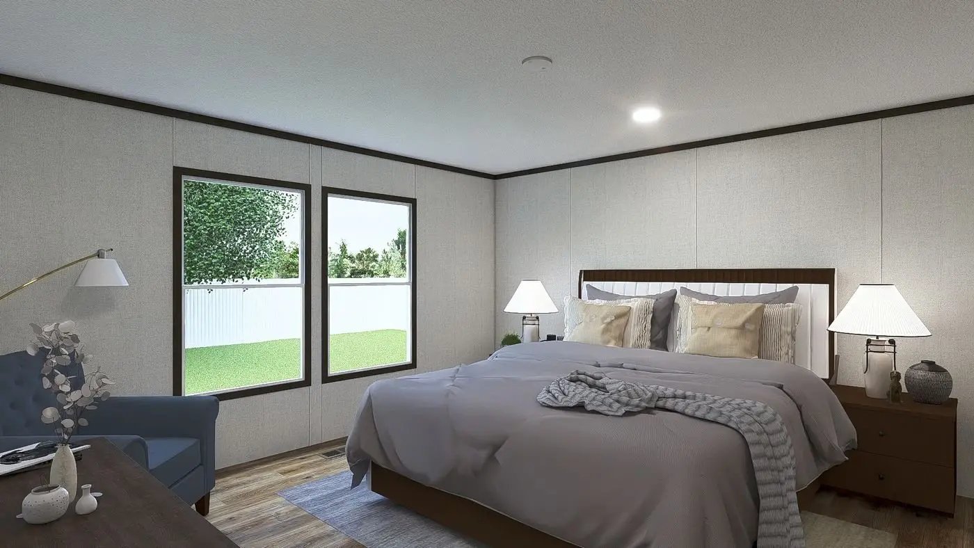 Large primary bedroom in the Clayton MiYO Empower