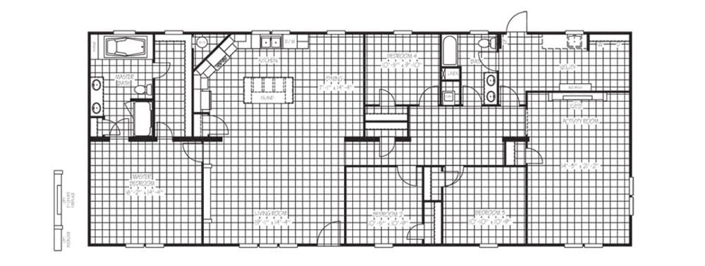 Jessup Housing Murphy 4 bedroom floorplan