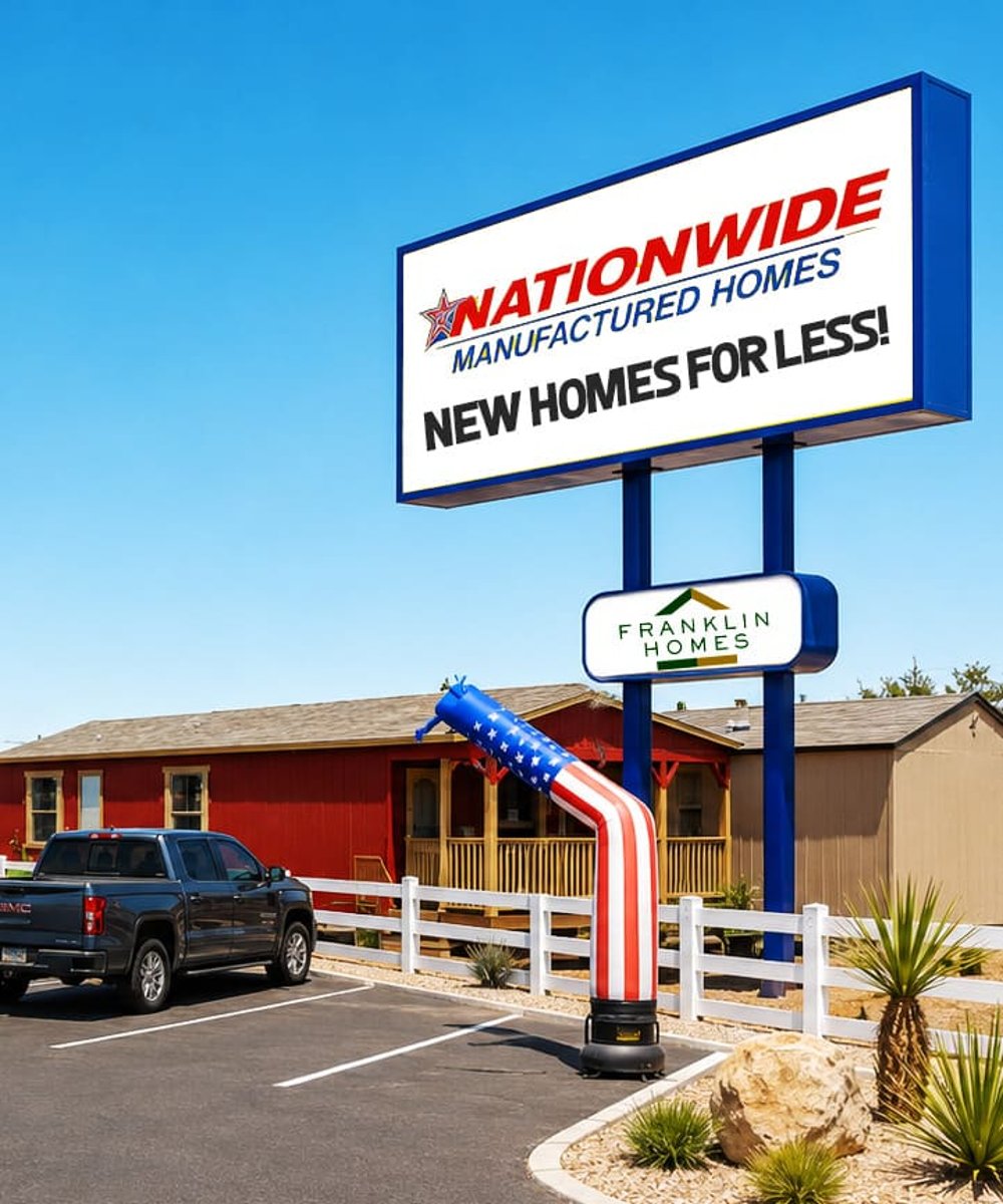 Manufactured home interior from Nationwide Manufactured Homes in Midland