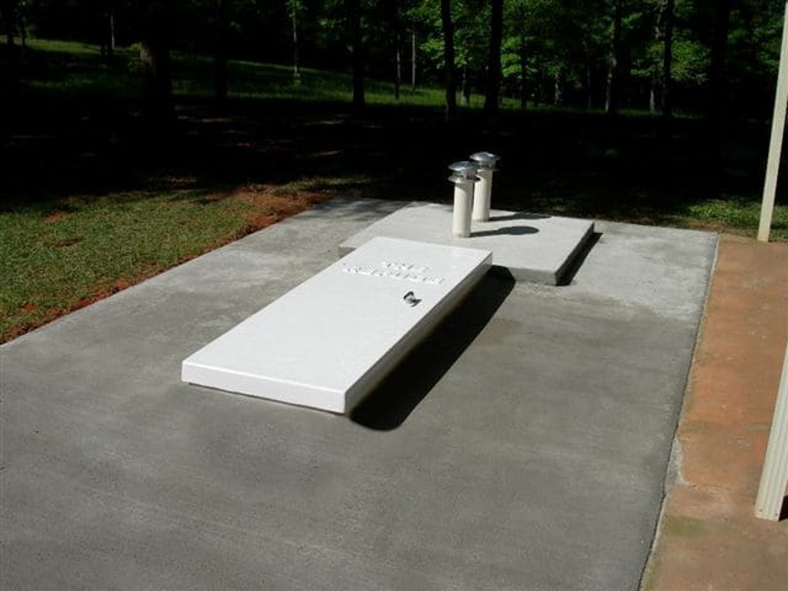 Refuge underground tornado storm shelter installation example 8