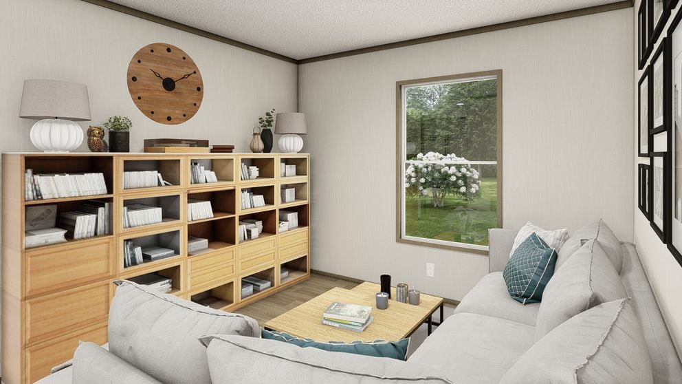 Game room retreat in the Clayton Epic Snowcap double-wide