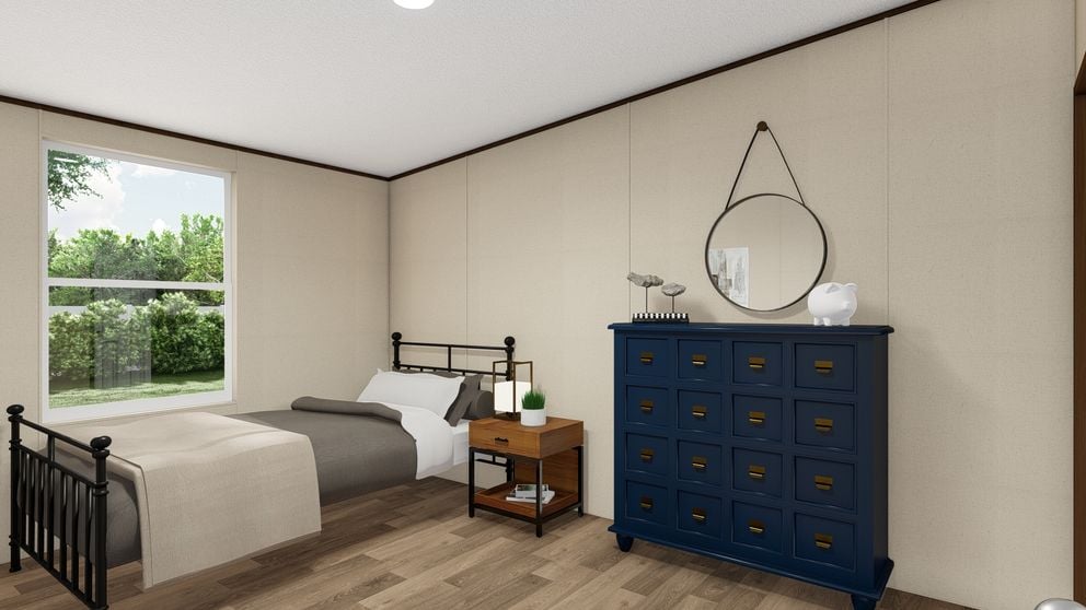 Bedroom layout in The Thrill by TRU Homes