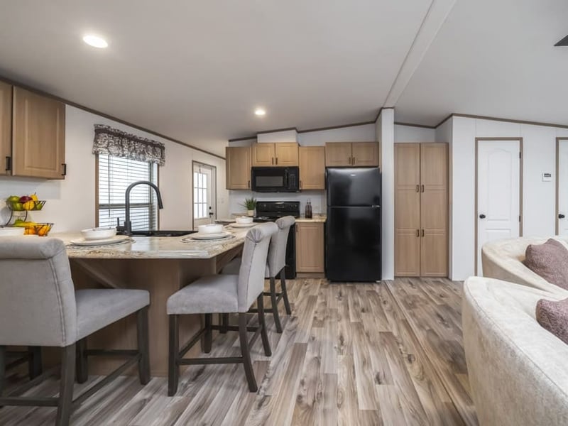 Legacy S-2448-32-A doublewide exterior for sale at Maverick in Tyler TX