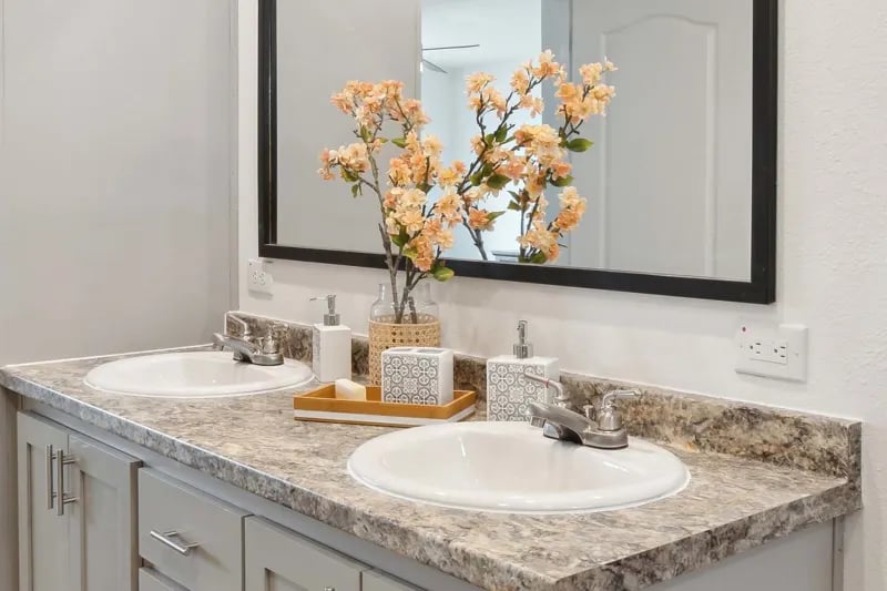 Interior finishes in the Winter Series 3276H manufactured home for sale in Colorado