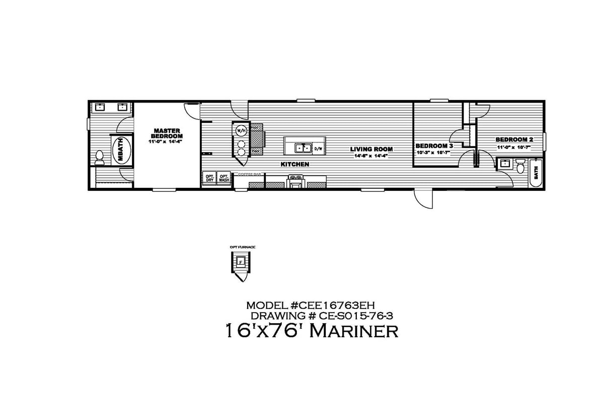 The Mariner floor plan