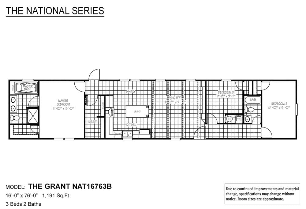 Jessup Housing The Grant floorplan