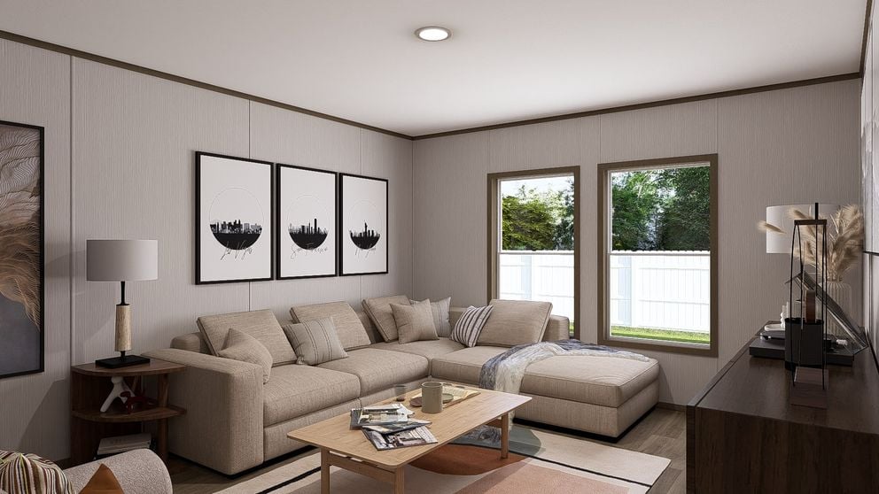 Living room in the Clayton Epic Crockett