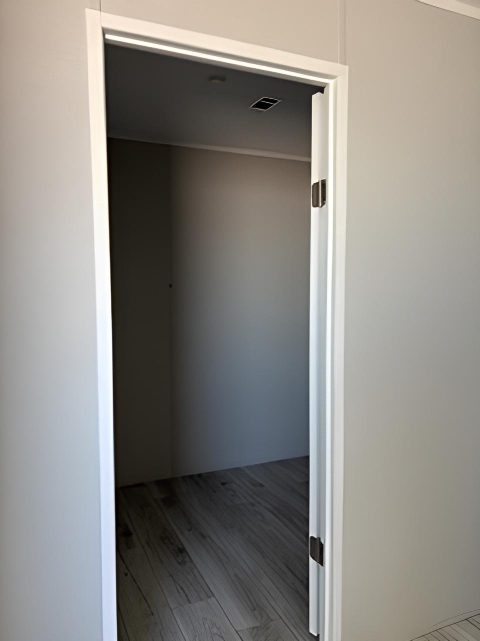 Walk-in storage area in 4 bedroom manufactured home for sale in West Texas