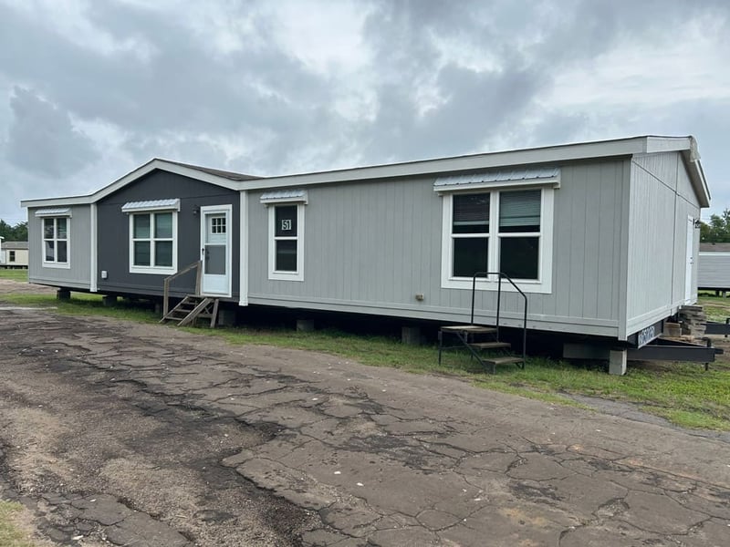 2023 Jessup Housing doublewide exterior for sale at Maverick in Tyler TX
