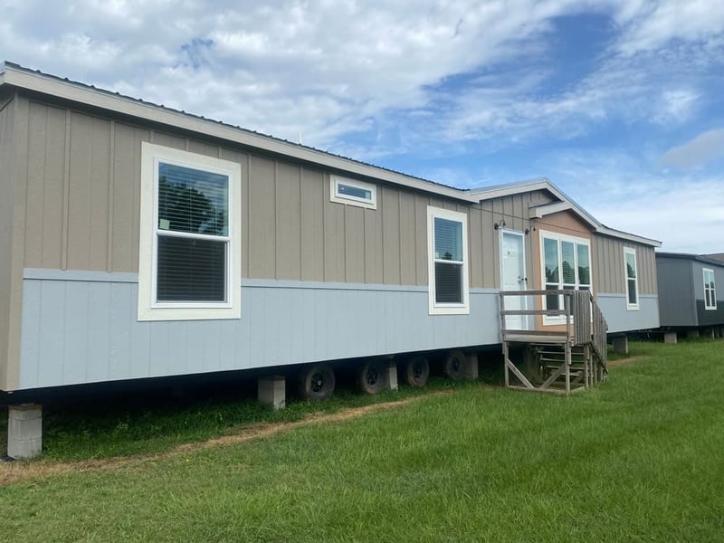 Champion New Moon 32x60 doublewide exterior for sale at Maverick in Tyler TX