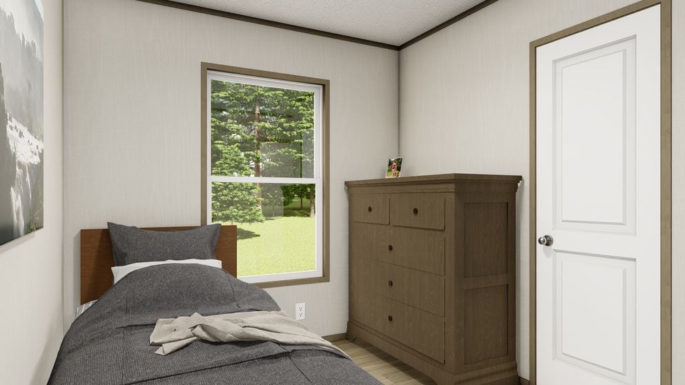 Second bedroom in the Clayton Epic Mariner for sale in Colorado