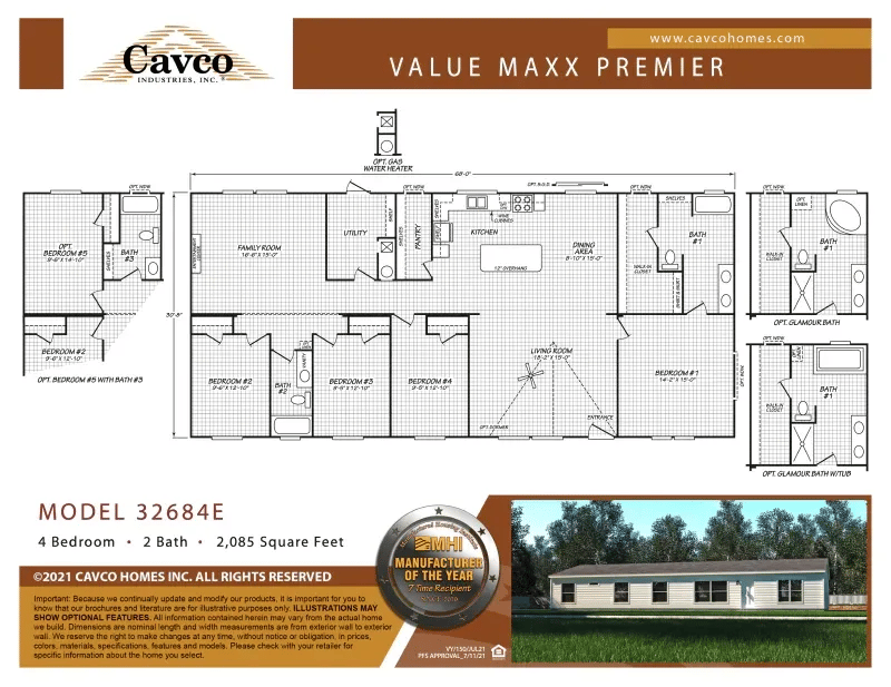 Cavco Value Maxx Premier 3268E