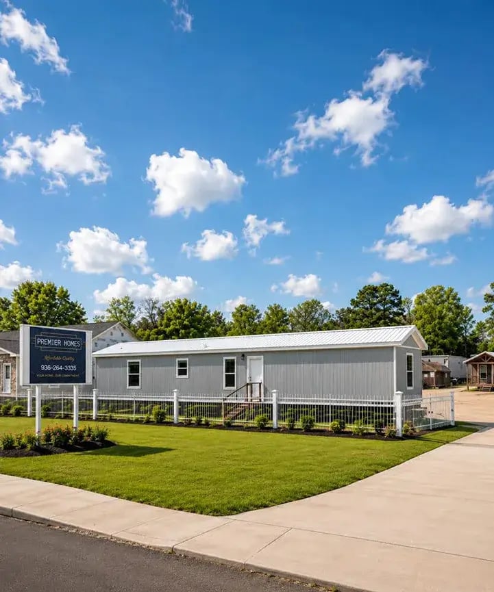 Manufactured and modular homes for sale at Premier Homes in Conroe, Texas