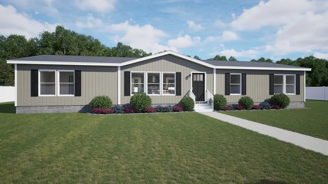 Front exterior of the Clayton MiYO Empower double-wide