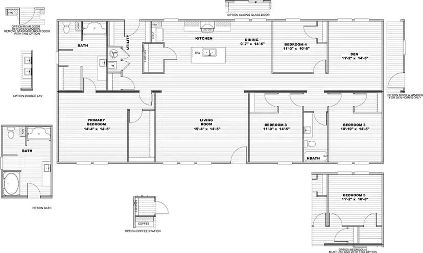 Clayton MiYO Empower 4 bedroom floorplan