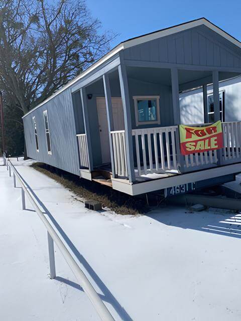 Legacy Tiny Hacienda tiny home at New Start Homes in Bonham, TX