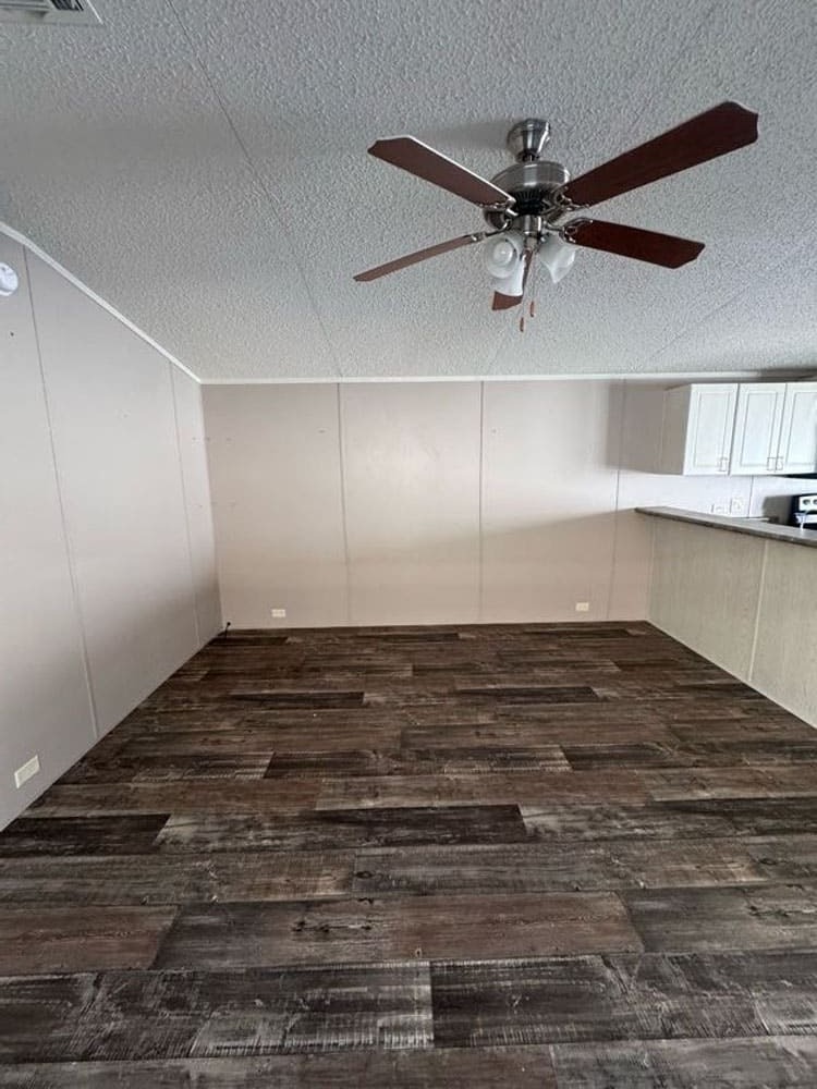 Open living room in The Leyla singlewide mobile home for sale in Conroe, Texas