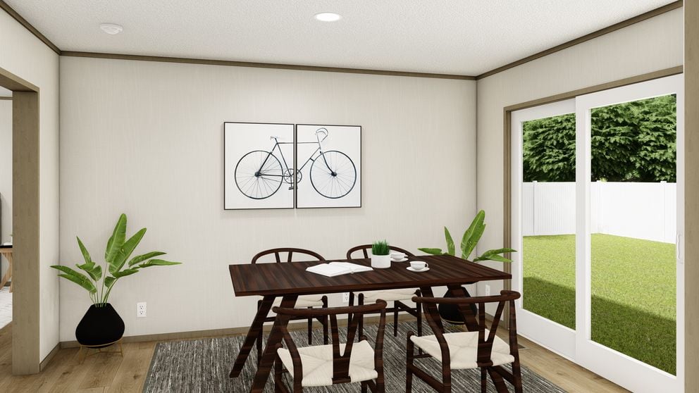 Dining area in the Clayton Epic Explorer manufactured home