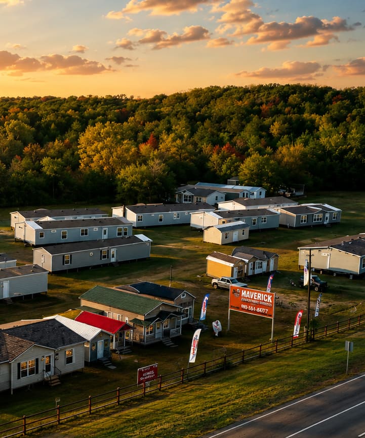 Maverick homes sales center serving Tyler and East Texas