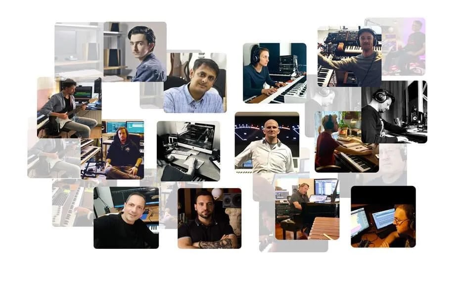 Community of composers from around the world