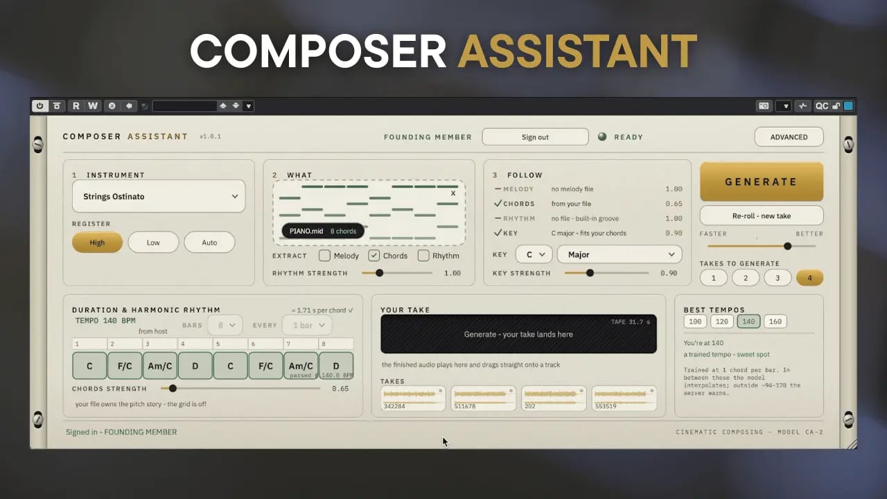Composer Assistant + Pro 10x (1-year license)