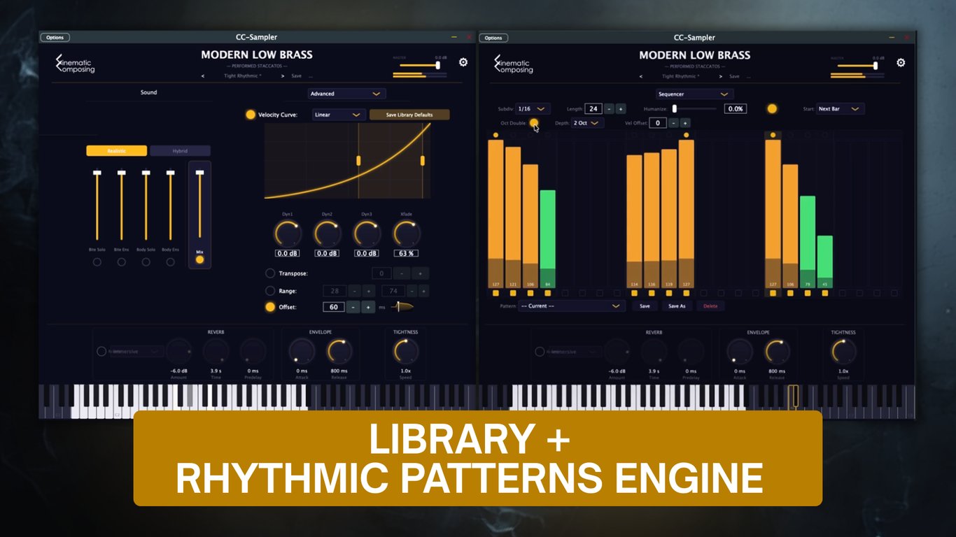 Ultra Brass + Rhythmic Patterns Engine